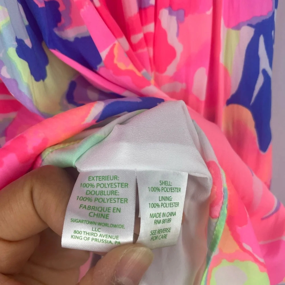 NWT Lilly Pulitzer  Kassia Dress Playa Hermosa Sz 00 - Picture 7 of 15